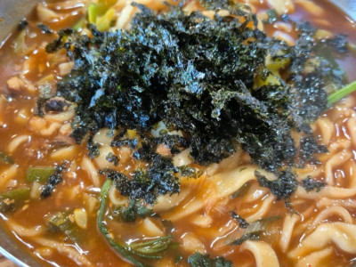 속초 필수코스!!! 왕박골식당 장칼국수