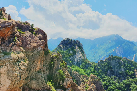 설악산 국립공원 하이킹