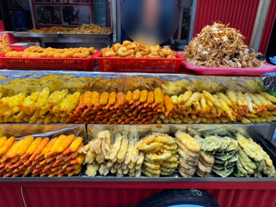 속초 중앙 시장 먹방러들의 이야기