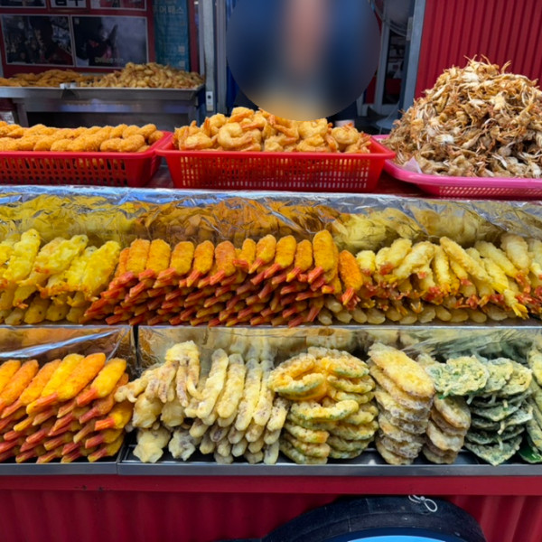 속초 중앙 시장 먹방러들의 이야기