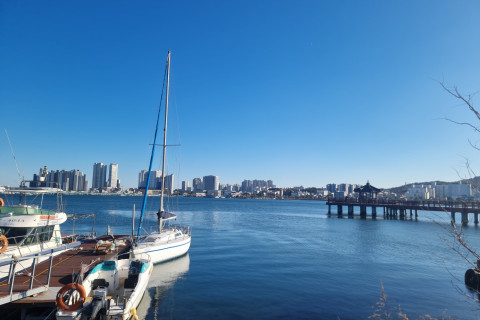 속초 청초호 유원지 산책 코스 총정리 (주차, 요트 체험, 야경 명소)